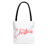 Merry Christmas Tote Bags, Reusable Canvas Tote Bags, Available in Different Size - Infinite Pack